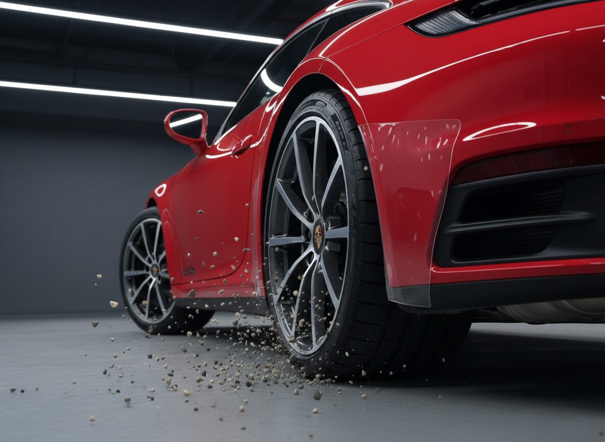 ポルシェ911 ロッカーパネル・リアフェンダー保護