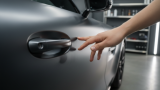手洗い洗車でも防げない：マット塗装の「ドアハンドル周辺」がいつの間にかテカる物理的原因